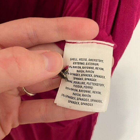 MOULINETTE SOEURS ANTHROPOLOGIE ANTHRO Alisande Jumpsuit Pink Crop Ankle NO BELT - Picture 9 of 13